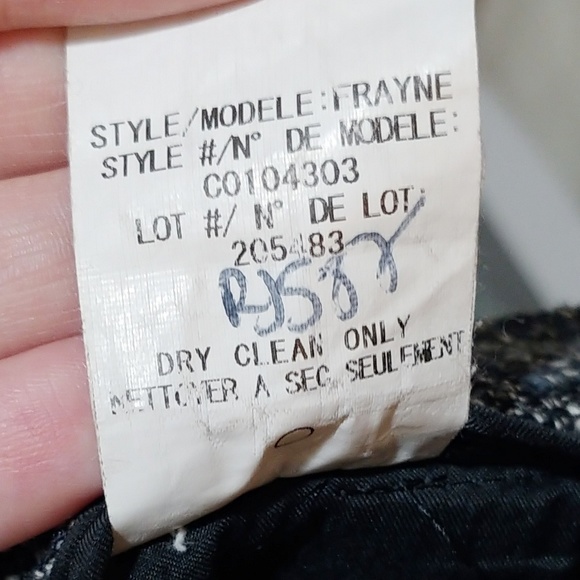 Theory Frayne Tweed Pants Size 6 - Picture 7 of 7